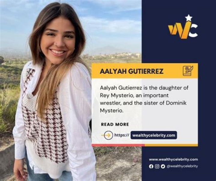 Aalyah Gutierrez biography: Who is Rey Mysterios daughter?