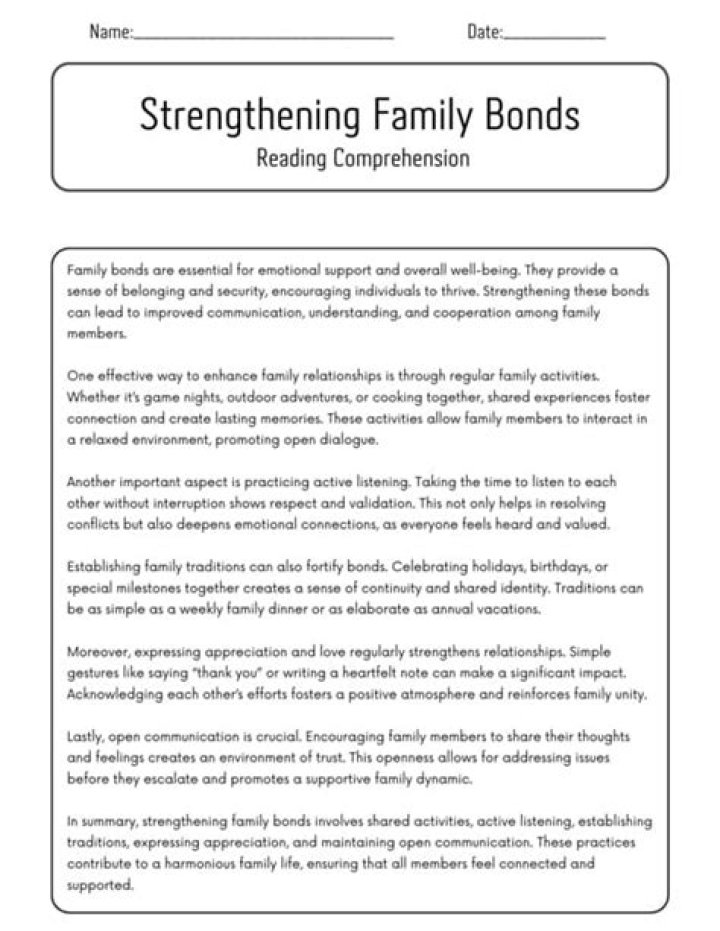 Discover Secrets For Strengthening Bonds
