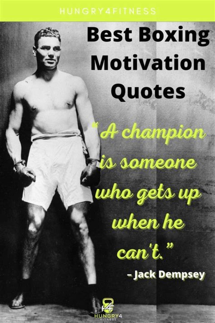 Discover The Secrets Of Boxing Motivation Quotes