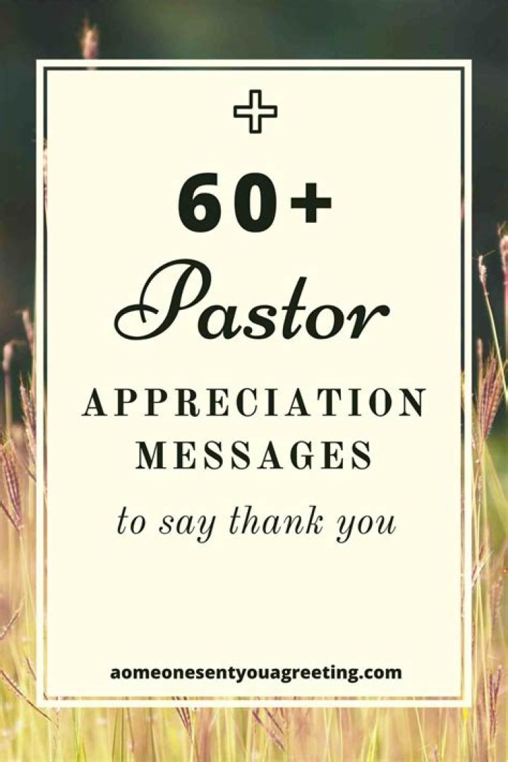 Inspiring Thank You Quotes For Pastor Appreciation