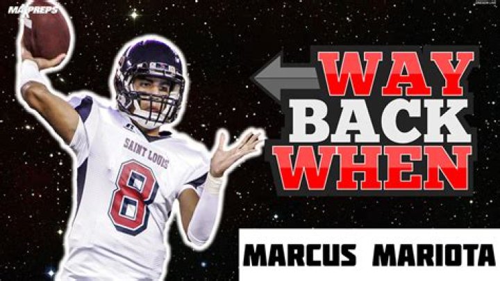 Marcus Mariota Net Worth And Salary