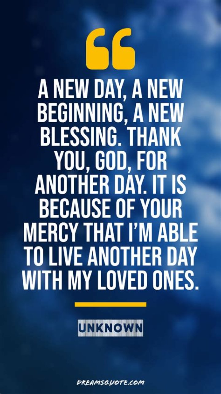 Quotes About Thanking God For Another Year
