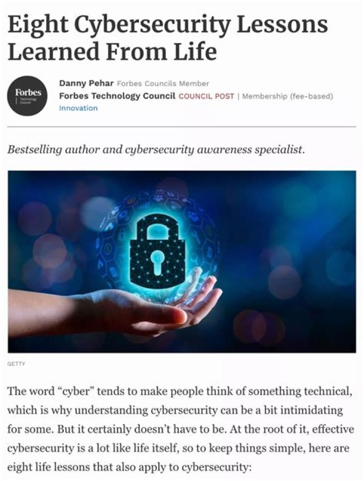 Secrets, Surprises, And Cybersecurity Lessons