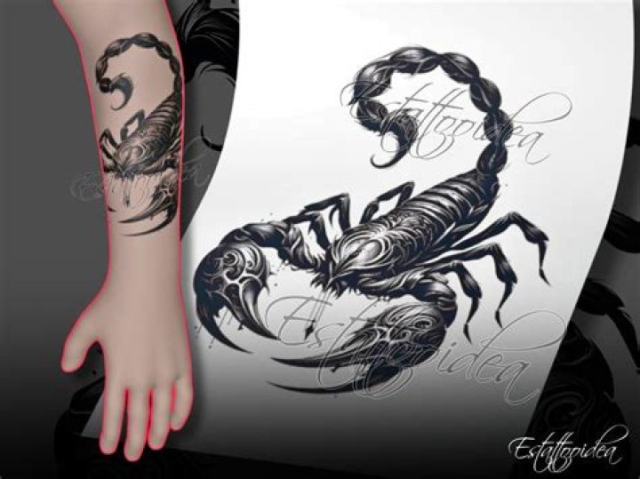 Unleash The Enigma Of Scorpio Tattoos Male: Unveiling Meanings & Designs
