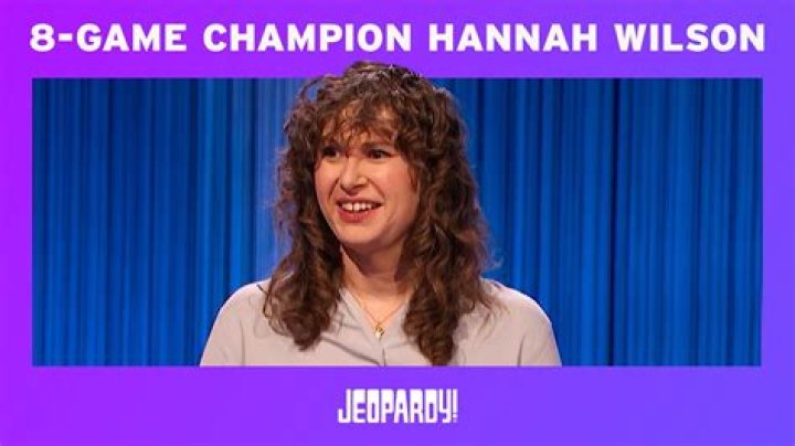 Unveiling The Secrets Of Jeopardy! Champion Hannah Wilson